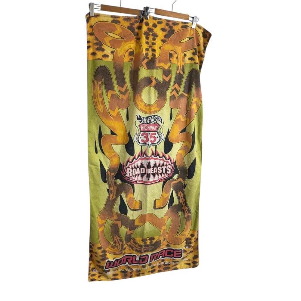 Vintage (2003) Hot Wheels beach towel